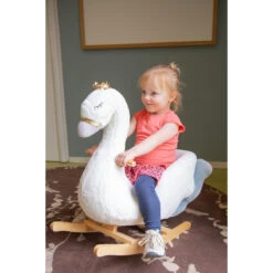 MamaLoes Zwaan Hobbeldier ML050402 -Baby Thuis Verkoop mamaloes zwaan hobbeldier ml050402 03