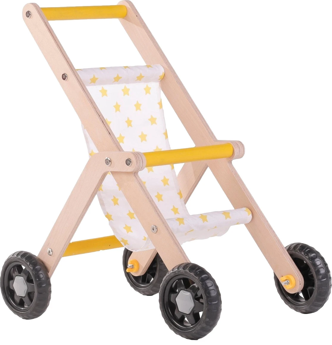 Mamatoyz Houten Poppenbuggy MT07 3 Mamatoyz Houten Poppenbuggy MT07