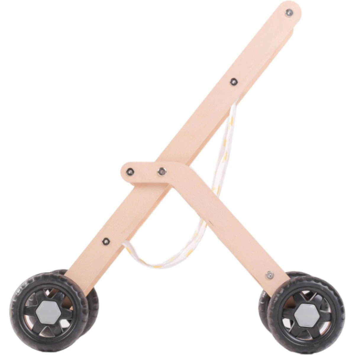 Mamatoyz Houten Poppenbuggy MT07 5 Mamatoyz Houten Poppenbuggy MT07 - Afbeelding 3