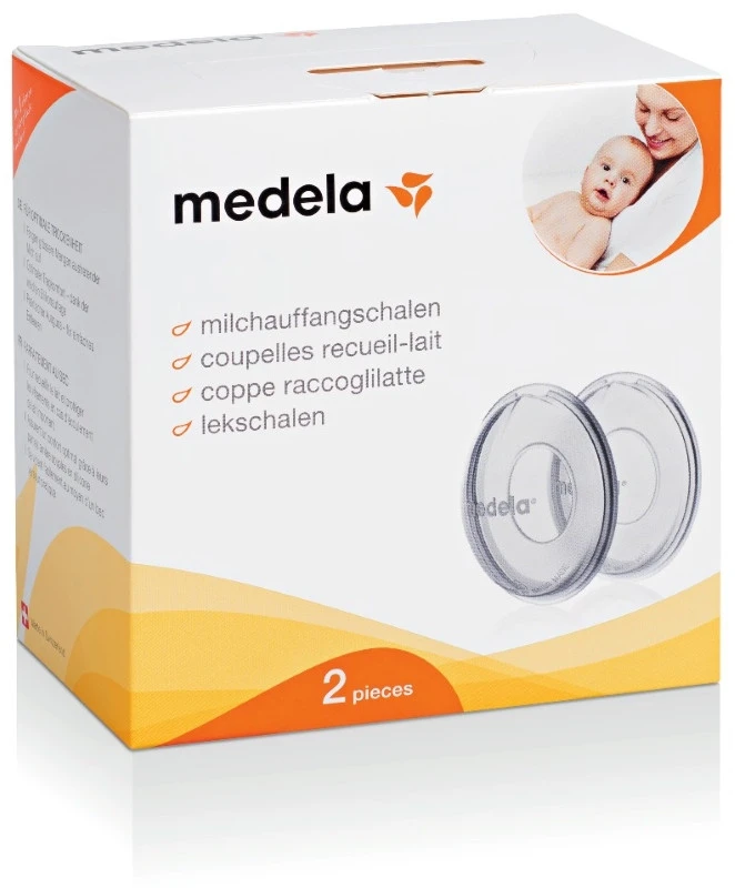 Medela Lekschalen 2 Stuks 008.0239 4 Medela Lekschalen 2 Stuks 008.0239 - Afbeelding 2