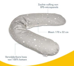 Medela Zwangerschaps/voedingskussen Grijs 101035260 -Baby Thuis Verkoop medela zwangerschaps voedingskussen grijs 2