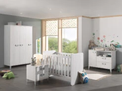 Commode Liv LIVBKO -Baby Thuis Verkoop meegroei babykamer liv meegroei ledikant commode en 3 deurskast 1