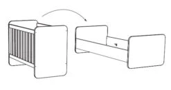 Meegroei Babykamer Naomi: Meegroei Ledikant En Commode 11 Meegroei Babykamer Naomi: Meegroei Ledikant En Commode -Baby Thuis Verkoop meegroeiledikant naomi naobb20 2 1920x1920