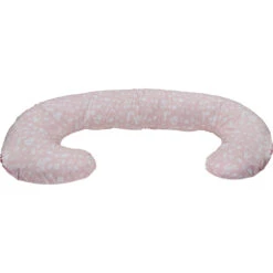 MamaLoes Botanical Animals Roze C-vorm Voedingskussen ML020409 -Baby Thuis Verkoop ml020409 03