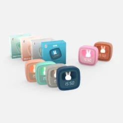 MOB Billy Marshmallow Klok En Nachtlampje BILLY-MARSH-01 -Baby Thuis Verkoop mob billy chocolate klok en nachtlampje billy sfeer 2