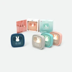 MOB Billy Roze Klok En Nachtlampje BILLY-PK-01 9 MOB Billy Roze Klok En Nachtlampje BILLY-PK-01 -Baby Thuis Verkoop mob billy klok en nachtlampje sfeer 2