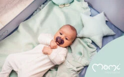 Momi Belove Grey Campingbed LOZE00015 -Baby Thuis Verkoop momi belove campingbed