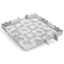 Momi Zawi Grey Schuimrubberen Puzzelmat Met Rand MAED00013 -Baby Thuis Verkoop momi zawi grey schuimrubberen puzzelmat met rand maed00013 2