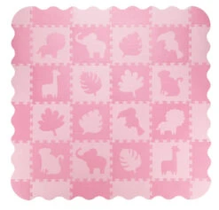 Momi Zawi Pink Schuimrubberen Puzzelmat Met Rand MAED00012 -Baby Thuis Verkoop momi zawi pink schuimrubberen puzzelmat met rand maed00012 4