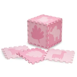 Momi Zawi Pink Schuimrubberen Puzzelmat Met Rand MAED00012 -Baby Thuis Verkoop momi zawi pink schuimrubberen puzzelmat met rand maed00012 5