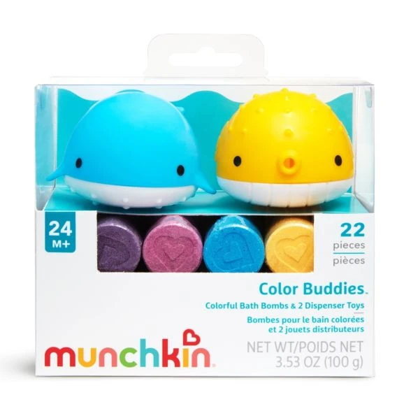 Munchkin Color Buddies 2 Stuks Badspeeltjes 051737 - Afbeelding 7