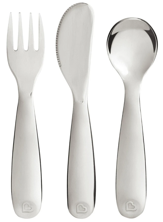 Munchkin Polish Silver 3-Delig Bestek Set 011211 3 Munchkin Polish Silver 3-Delig Bestek Set 011211