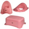 Tryco Pink 3-Delige Toilet Trainingsset -Baby Thuis Verkoop naamloos 1