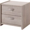 Nachtkastje Amalia Grijs AMA2NT -Baby Thuis Verkoop nachtkastje amalia grijs ama2nt