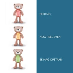 Zazu Brody De Beer Roze Slaaptrainer ZA-BRODY-03 -Baby Thuis Verkoop nl brody pink 3 phases lr