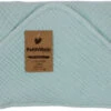Petit Villain Hydrofiel Mint Badcape -Baby Thuis Verkoop petit villain hydrofiel mint badcape