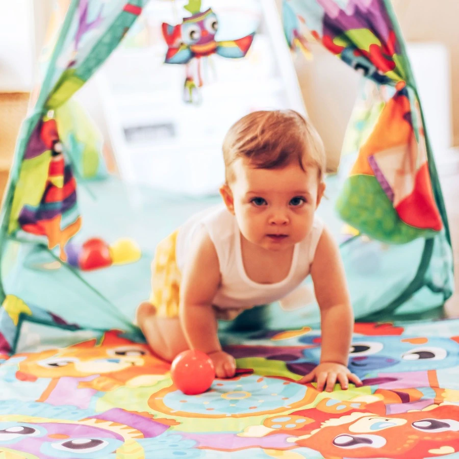 Playgro Convert Me Teepee Ball Activity Speelkleed P0187626 10 Playgro Convert Me Teepee Ball Activity Speelkleed P0187626 - Afbeelding 8