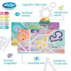 Playgro City To Country Jumbo Omkeerbaar Speelkleed P0188241 -Baby Thuis Verkoop playgro city to country jumbo omkeerbaar speelkleed p0188241 .9