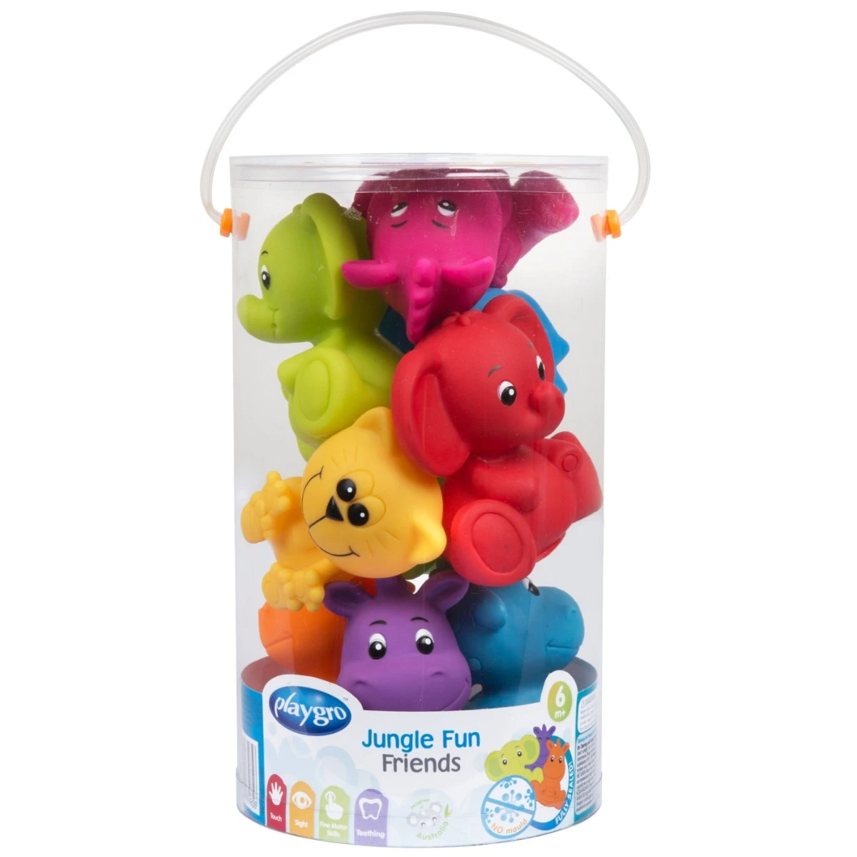 Playgro Jungle Fun Friends Badspeeltjes P0188417 5 Playgro Jungle Fun Friends Badspeeltjes P0188417 - Afbeelding 3
