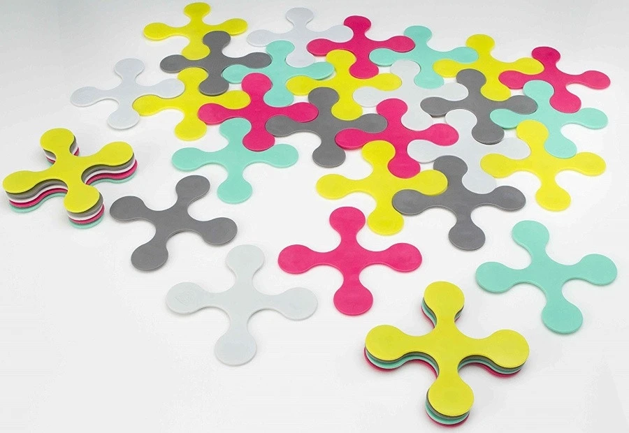 Prince Lionheart Anti-slip Badmatjes 18 Stuks 7451 4 Prince Lionheart Anti-slip Badmatjes 18 Stuks 7451 - Afbeelding 2