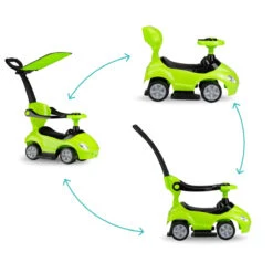 QKids Lolo Lime Green 2-in-1 Ride-on Loopauto QKIDS00007 18 QKids Lolo Lime Green 2-in-1 Ride-on Loopauto QKIDS00007 -Baby Thuis Verkoop qkids lolo lime green 2 in 1 ride on loopauto qkids00007 7
