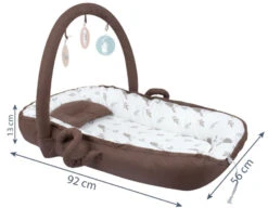 Sevibaby Brown Multifunctioneel Draagbaar Babynest 276-149 -Baby Thuis Verkoop sevibaby brown multifunctioneel draagbaar babynest 276 149 5