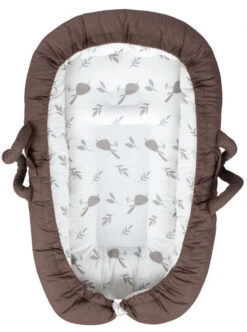Sevibaby Brown Reflux Multifunctioneel Draagbaar Babynest 275-149 -Baby Thuis Verkoop sevibaby nougat reflux multifunctioneel draagbaar babynest 275 149 3 1