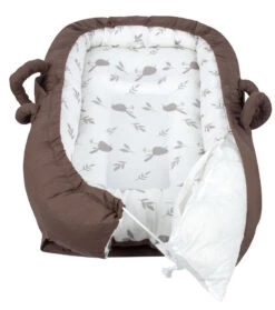 Sevibaby Brown Reflux Multifunctioneel Draagbaar Babynest 275-149 -Baby Thuis Verkoop sevibaby nougat reflux multifunctioneel draagbaar babynest 275 149 4 1