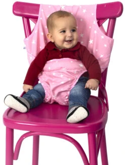 Sevibaby Roze Textiel Travel Chair 152-2 7 Sevibaby Roze Textiel Travel Chair 152-2 -Baby Thuis Verkoop sevibaby roze textiel stoelverhoger 152 2 1