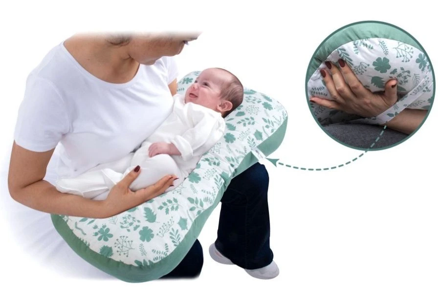 Sevibaby Support Green Voedingskussen 375-92 9 Sevibaby Support Green Voedingskussen 375-92 - Afbeelding 7