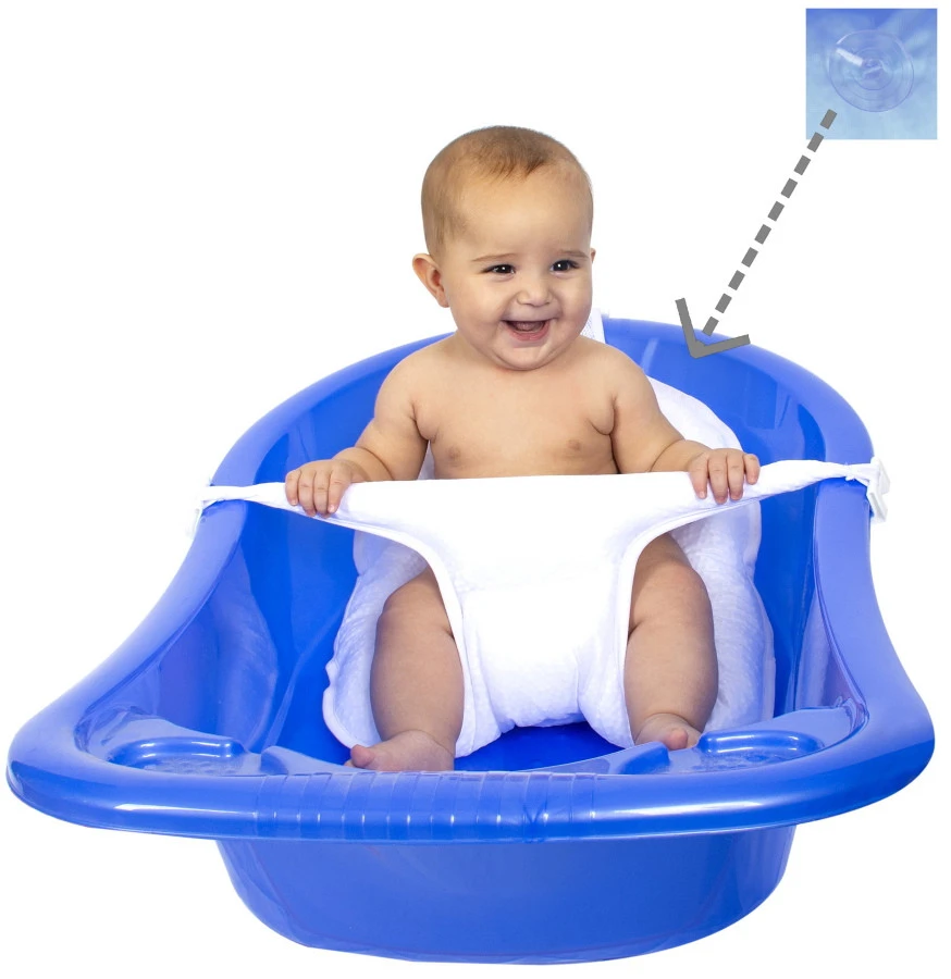 Sevibaby Wit Badhangmatje Met Zitje 8697-0 7 Sevibaby Wit Badhangmatje Met Zitje 8697-0 - Afbeelding 5