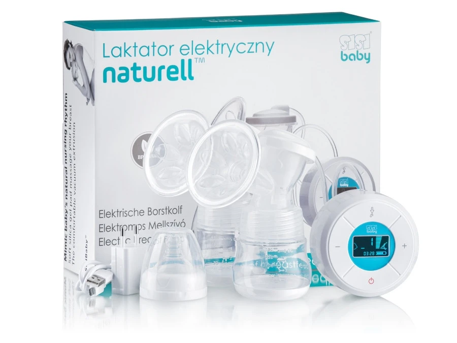 SisiBaby Naturell Dubbele Elektrische Borstkolf SBC-100D 5 SisiBaby Naturell Dubbele Elektrische Borstkolf SBC-100D - Afbeelding 3