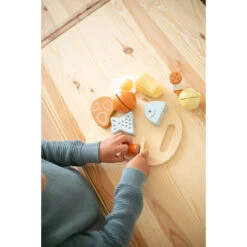 Tryco Houten Snijplank Met Speelgoed Eten TR-303025 10 Tryco Houten Snijplank Met Speelgoed Eten TR-303025 -Baby Thuis Verkoop snijplank 1