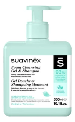 Suavinex 300ml Baby Bad Set SXSSET901723 -Baby Thuis Verkoop suavinex baby 300ml foam gel en shampoo sxzcos078603 .1