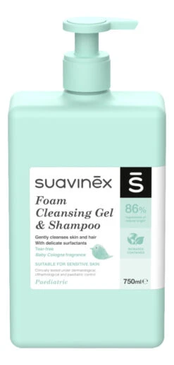 Suavinex 750ml Baby Bad Set SXSSET901747 11 Suavinex 750ml Baby Bad Set SXSSET901747 -Baby Thuis Verkoop suavinex baby 750ml foam gel en shampoo sxzcos066884 .1