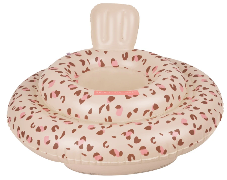 Swim Essentials Baby Float Oudroze Panter 0-1 Jaar Zwemring 2020SE459 3 Swim Essentials Baby Float Oudroze Panter 0-1 Jaar Zwemring 2020SE459