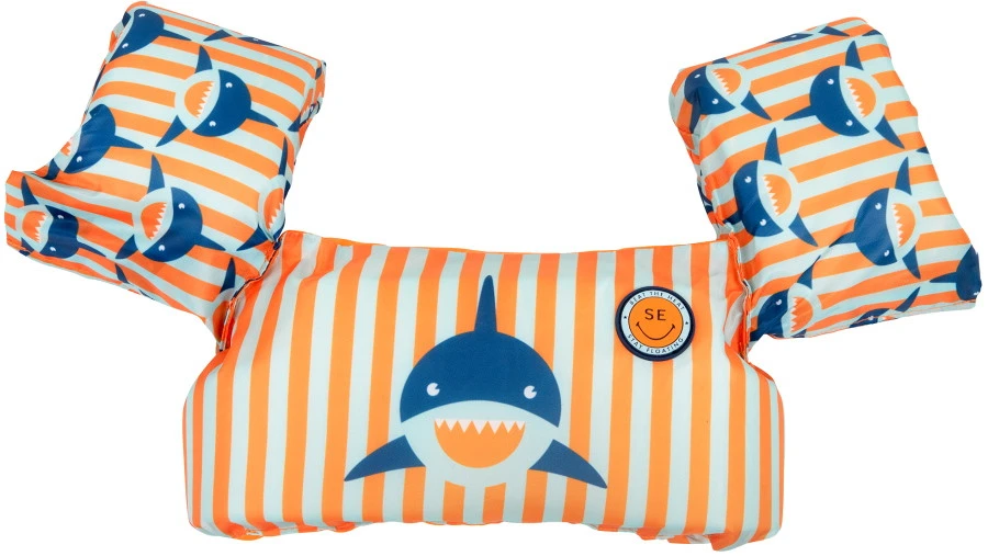 Swim Essentials Puddle Jumper Oranje/Blauw Haai 2-6 Jaar Zwemvest 3 Swim Essentials Puddle Jumper Oranje/Blauw Haai 2-6 Jaar Zwemvest