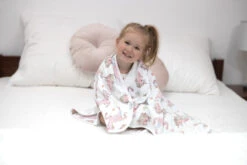 Babymatex Ines Unicorn 75x100 Cm Katoenen Wiegdeken TB0236_36 -Baby Thuis Verkoop tb0236 36 3