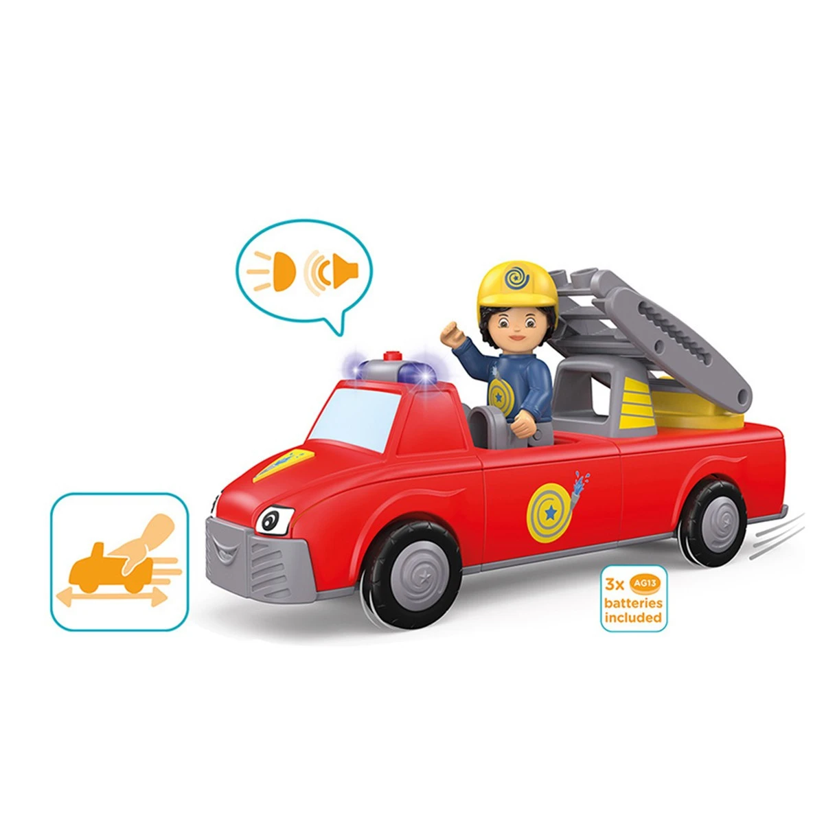 Toddys Harry Helpy Educatieve Modulaire Speelgoedauto Met Pop TO-0124 6 Toddys Harry Helpy Educatieve Modulaire Speelgoedauto Met Pop TO-0124 - Afbeelding 4
