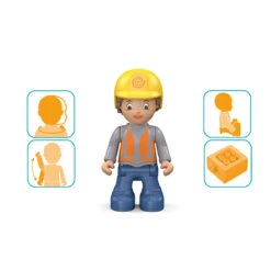 Toddys Luke Loady Educatieve Modulaire Speelgoedauto Met Pop TO-0126 -Baby Thuis Verkoop toddys luke loady educatieve modulaire speelgoedauto met pop 6