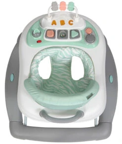 Topmark Jean Mint 2 In 1 Loopstoel Met Schommelfunctie T6077.GREEN05 -Baby Thuis Verkoop topmark jean mint 2 in 1 loopstoel met schommelfunctie 4