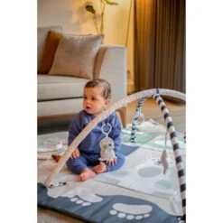 Tryco Polar Bear Pete 2-in-1 XL Speelkleed En Opbergtas TR-140208 -Baby Thuis Verkoop tr 140208 tryco polar bear pete playmat bag in 1 01 1