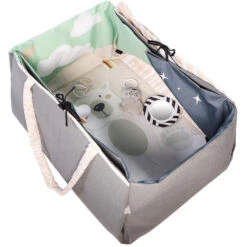 Tryco Polar Bear Pete 2-in-1 XL Speelkleed En Opbergtas TR-140208 -Baby Thuis Verkoop tr 140208 tryco polar bear pete playmat bag in 1 09