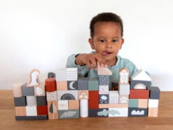 Tryco 50 Stuks Houten Blokken TR-353001 -Baby Thuis Verkoop tr 353001 tryco wooden 50pcs blocks 01