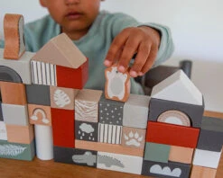 Tryco 50 Stuks Houten Blokken TR-353001 -Baby Thuis Verkoop tr 353001 tryco wooden 50pcs blocks 07