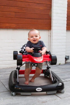 Tryco F1 Racer Black 2-in-1 Loopstoel En Loopwagen TR-362703 -Baby Thuis Verkoop tr 362702 03 1 1