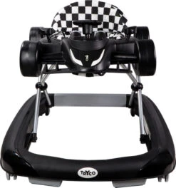 Tryco F1 Racer Black 2-in-1 Loopstoel En Loopwagen TR-362703 -Baby Thuis Verkoop tr 362703 tryco f1 racer black 2 in 1 walker 04