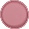 Tryco Dusty Rose Siliconen Bord TR-392818 -Baby Thuis Verkoop tr 392818 8720663930392 dusty rose round silicone plate 01