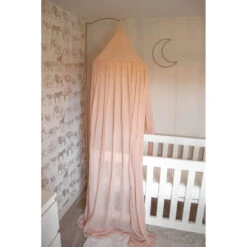 Tryco Goud Ovaal Sluierstandaard Met Voet TR-432104 -Baby Thuis Verkoop tryco klamboe goud 03