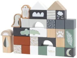 Tryco 50 Stuks Houten Blokken TR-353001 -Baby Thuis Verkoop tryco 50 stuks houten blokken tr 353001